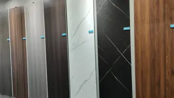 for Interior Wall Panel UV Glossy Laminated Pet Particleboard Melamine MDF1