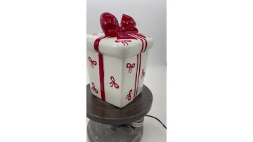 Bow print jar