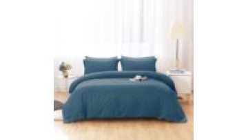 Factory Direct Wholesale 100% Polyester Duvet Cover Bed Sheet Bedding Set Queen1