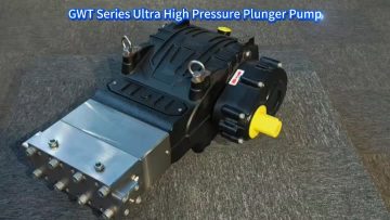 GWT SERIES HIGH PRESSURE PLUNGER PUMP