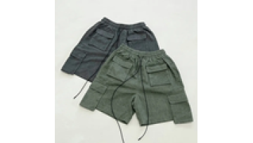 Custom acid wash New Men streetwear  Camo Cargo Shorts Sport Casual Shorts Multi-Pocket1