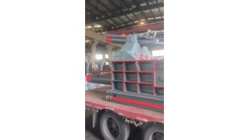 315t hydraulic scrap metal baler machine 06