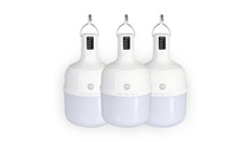 Home And Outside Supply DP Rechargeable 18W 38W 48W High Power Lamp Emergency LED Bulb Light With Hook1