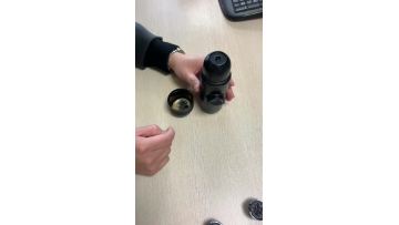 portable coffee maker with plastic capsule.mp4