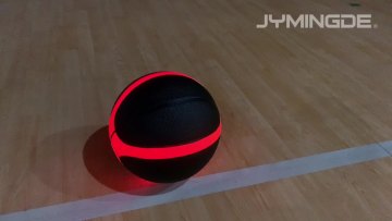 12 panel rubber led light up glowing glow in the dark basketball1