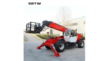 Chinese High Quality 3ton Telescopic Telehandler 10m Tr1035 All Terrain Truck Telescopische Forklift1