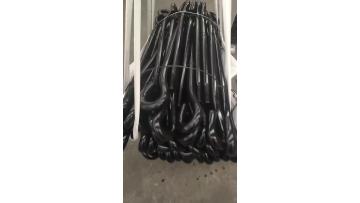 Industrial 9-Shape Embedded Anchor For Column Base