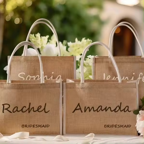 burlap tote bags bulk