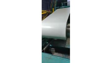 Prepainted steel coil production