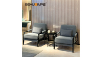 Italian luxury modern single chair armchair high-end leather villa apartment living room bedroom balcony furniture leisure chair1