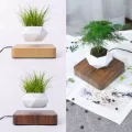 Levitating Air Bonsai Pot Rotation Flower Pot Planters Magnetic Suspension Floating Pot Potted Plant Home Office Desk Decor New