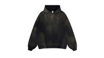 Custom Distressed Acid Washable New Arrivals Hoodies Pullover Sweatshirt Fleece1