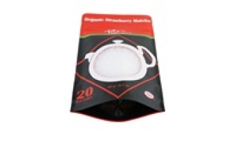 plastic food pouch zipper pvc frosted zipper bag black zip lock packaging reclosable resealable zipper bags1
