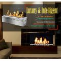 hot sale 36 inches stainless steel remote fireplace indoor chimenea with remote control