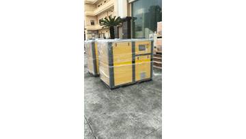 Screw Air Compressor ready to load and ship