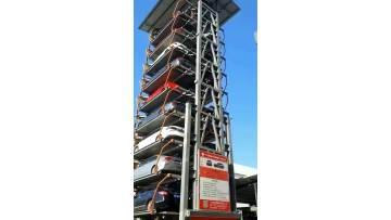Outdoor car parking space