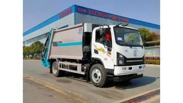 High Load Efficiency Shacman 4X2 12cbm Compactor Refuse Truck1