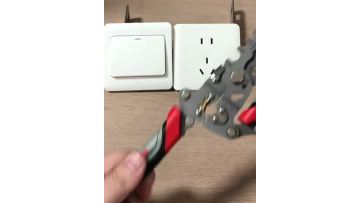 Red folding wire stripper
