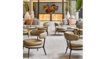 Factory wholesale commercial furniture fast food shop wood and leather restaurant chair1