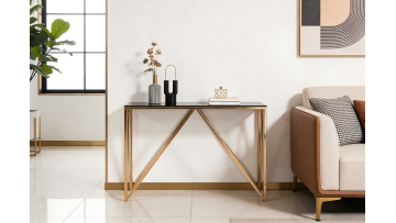TL-AS71G Sleek Modern Glass Console Table for Sophisticated Living Spaces