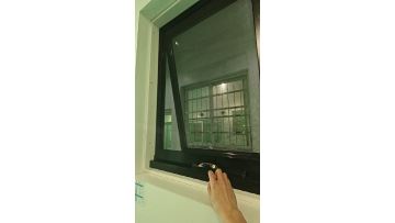 102 series Hand-crank aluminium window video