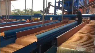 50-100 T/h placer gold mining ore gold washing plant rotary trommel screen machine in Africa1