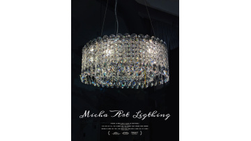 Crystal ceiling light