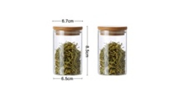 Air-tight Food Container Kitchen Storage Jar Food Storage Box Glass Jar With Lid Cookie Kitchen Storage And Lids1