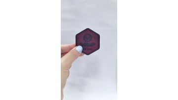 Rich and clear pattern textures of printing label