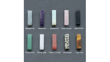 6X25MM Rectangle  Gemstone Pendant-SP1651