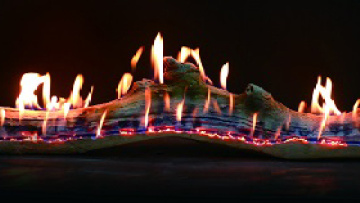 ABLE long gas log burner video