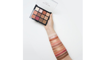 High Pigment 12 Colors eyeshadow private label palette no logo costom eyeshadow palette1