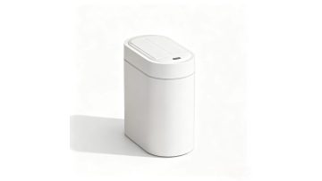 7L Wings-open Small oval-shaped sensor trash can