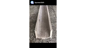 Fast construction corrosion resistant SMC drainage ditch1