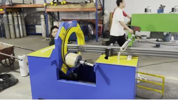 aluminum wrapping machine
