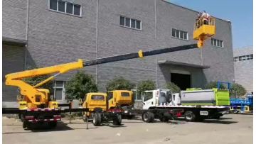 16m high altitude working trucks