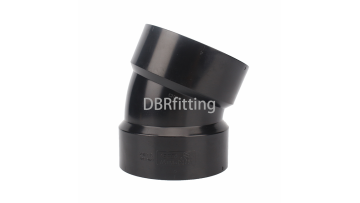 2983C 4 Inch ABS Pipe Fittings 22.5° ELBOW