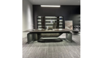 Supercar Modeling L Shape LED Multi-function Luxury Executive Table CEO Desk Manager Desk President Desk1