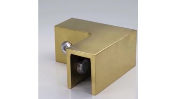 SVA-B003N Brass 90° Glass to Glass Shower Sleeve Over Clamps