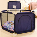 Baby Playpen Children's Fence Dry Ball Pool Pit With Basket Oxford Cloth Game Toys Tents Barrier For Kids Safety Guardrail Gifts