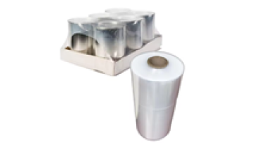 50cm Width 25mic Soft PE Heat Shrink Film Wrap Water Soluble Colored Shrink Film for PP Bottles Packaging High Shrinkage1
