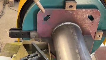 Lamp Pole Flange Welding Machine