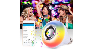 E26 E27 base Control Wireless remote led smart bulb1
