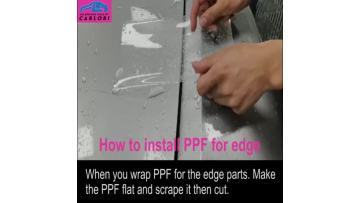 How to install Paint Protection Film for edge