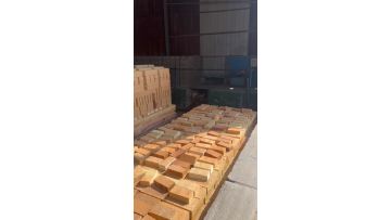 Refractory brick production