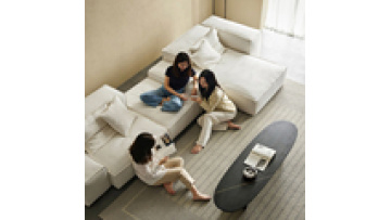 Home Furniture Modern Sectional Corner Modular Sofa Set with Coffee Table1