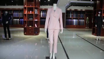 Hot Product ladies office suit styles customizable fabric classic 2 piece suit for ladies1