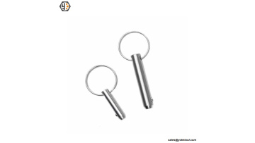 Pull Ring Detent Pins,also known as cotterless hitch pins or quick-release pins,which is a type of fastener commonly used to secure or lock parts i