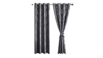 Rancho Design Foil Print Blackout Curtains For Hotel1