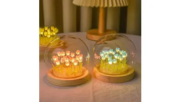 Charming Tulip Night Lamp for Romantic Bedroom Decor1